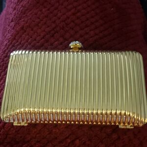 Gold Clutch Bag